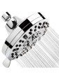 Multi-function overhead spray shower concealed shower small pendant 8 function overhead spray head