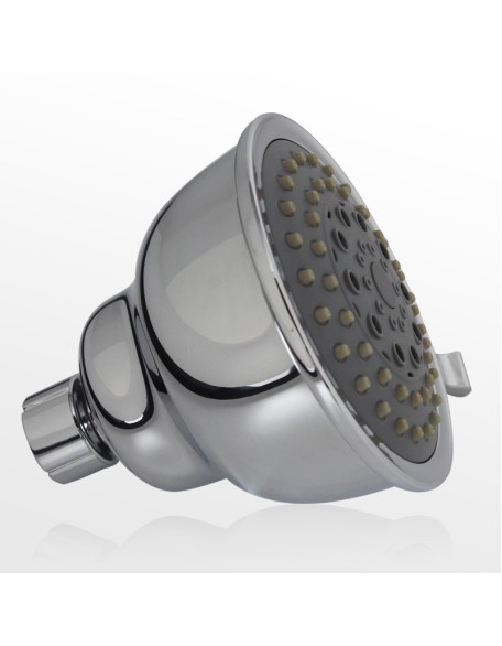 Suspended functional overhead spray electroplated rainfall small shower head showerheads