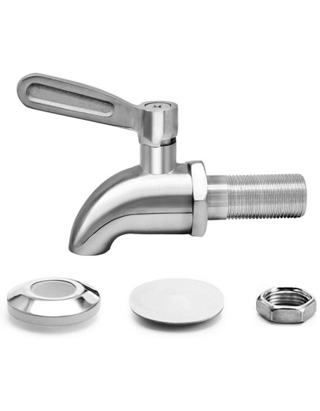 304 Stainless Steel Wine Barrel FaucetBeverage Juice Barrel FaucetGlass Wine Bowl Faucet