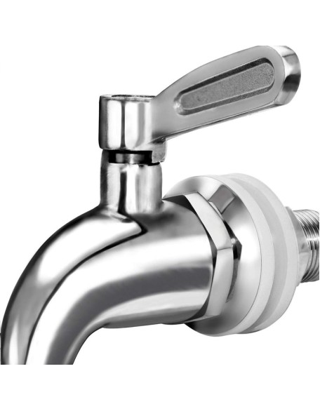 304 Stainless Steel Wine Barrel FaucetBeverage Juice Barrel FaucetGlass Wine Bowl Faucet