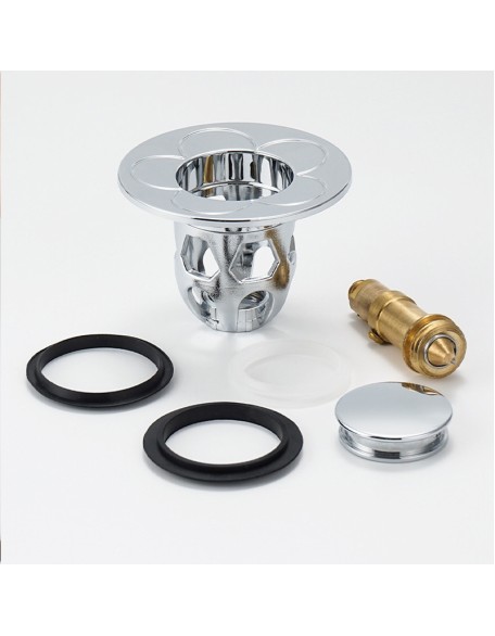 Wash basin press type pop-up core anti-odor basin leak plug copper core drain fittings