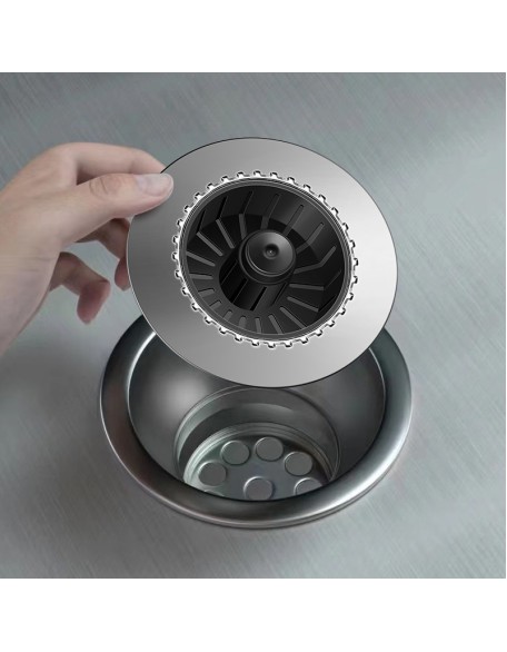 Sink Kitchen Leak Plug Sink Carrying Plugs Accessories Anti-Odor Sink Pop-Up Core Strainer