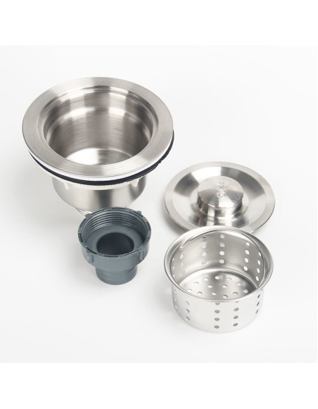 Household kitchen washbasin sink stainless steel drain sink leakage plugs