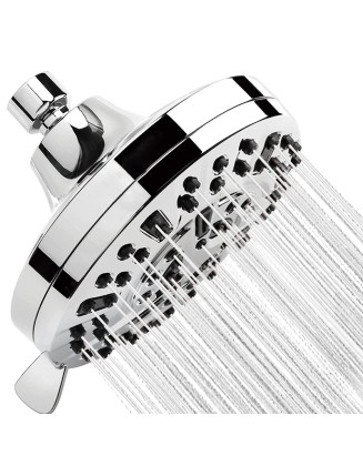 Multi-function overhead spray shower concealed shower small pendant 8 function overhead spray head