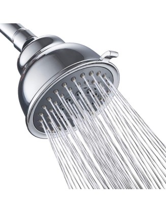 Suspended functional overhead spray electroplated rainfall small shower head showerheads